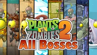Plants vs Zombies 2 - ALL BOSSES + DIALOGUE [4K HD]