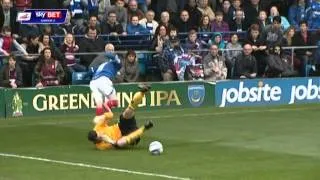 Portsmouth vs Hartlepool United - League Two 2013/14