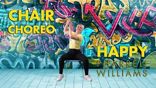 Happy - Pharrell Williams (cover) | Chair Choreo | Seated Energizer | 5 Minute Dance work-out