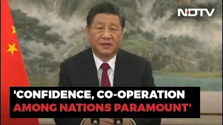 China's Xi Jinping On Fighting Covid At The World Economic Forum