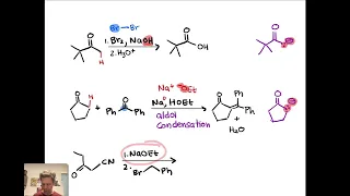 Reactions of Enols and Enolates; Aldol Reactions | LTQ 8.1, Spring 2024