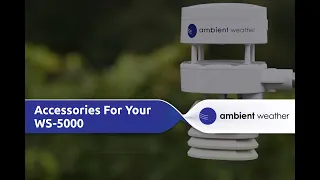 Ambient Weather WS-5000 | Accessories