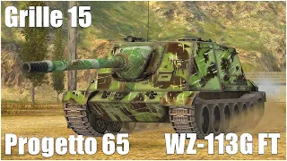 Grille 15 , WZ-113G FT & Progetto 65 ● WoT Blitz