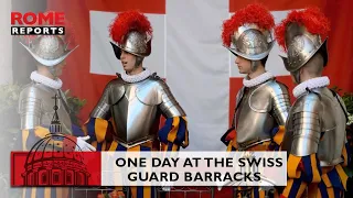 One day at the Swiss Guard barracks