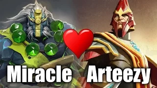 18000 MMR Support Miracle- Arteezy OG EG Secret NEL Dota 2