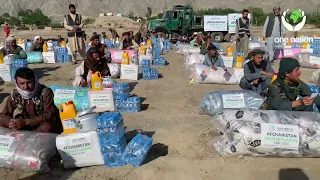 Food parcels and Blankets - Afghanistan Floods 19th May