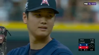 Shohei Ohtani Pitches Scoreless Inning In First Career MLB All Star Game