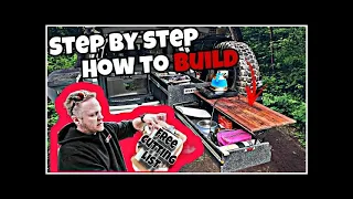 How to Build the Ultimate Overland Truck Bed Kitchen Drawers for Camping!