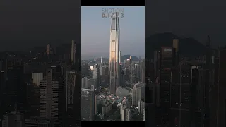 DJI AIR 3 Image Quality Test: Shenzhen, The Coolest City in China!