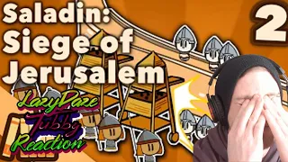 HISTORY FANS REACTION - Saladin & the 3rd Crusade - Siege of Jerusalem - Extra History - #2