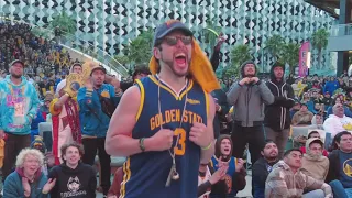 Warriors Fans React to Being Eliminated by the Lakers (Chase Center Watch Party)