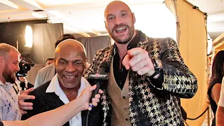 Tyson Fury CRASHES Mike Tyson interview! Calls him KING over TERENCE CRAWFORD!