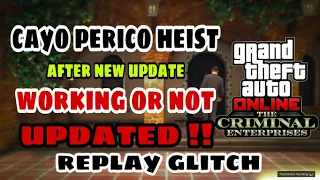 GTA Online Cayo Perico Heist Replay Glitch After New DLC || Working or NOT