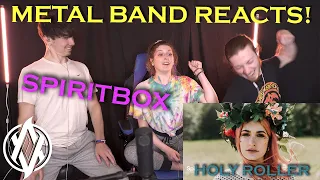 Spiritbox - Holy Roller REACTION | Metal Band Reacts! *REUPLOADED*