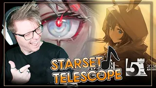 LAPPLAND ALTER SPOTTED!!《Arknights》PV-4 Starset - Telescope REACTION! | Arknights 5th Anniversary