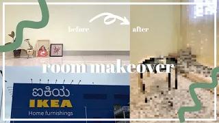 Rental friendly room Makeover | IKEA Bangalore | Living Alone Diaries