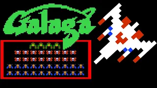 Galaga (FC · Famicom) video game port | 105-stage session for 1 player 🎮