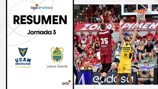 UCAM Murcia - Lenovo Tenerife (80-68) RESUMEN | Liga Endesa 2023-24