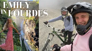 2nd Most Visited City in France + Mountain Biking | Episode.11 | Lourdes  France Travel Vlog 2021