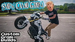 Tyler's Snow Camo Grom | Custom Grom Builds