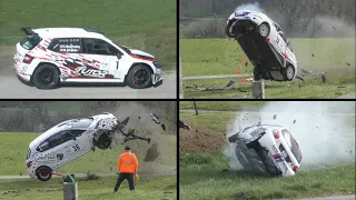 Rallye du Pays de Faverges 2024 show & crashes