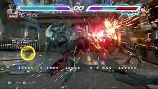 Tekken 7 Season 2- Armor King wall carry example