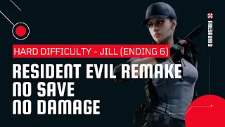 Resident Evil REmake (PC) | Jill Hard Difficulty - No Damage | No Save | Any%