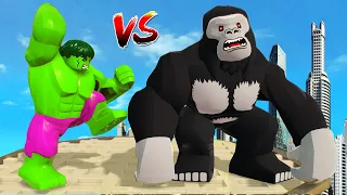 LEGO HULK VS KING KONG - EPIC BATTLE