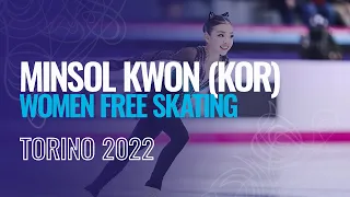 Minsol KWON (KOR) | Women Free Skating | Torino 2022 | #JGPFigure