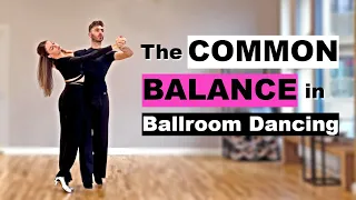 The Common Balance in Ballroom Dancing | Lesson