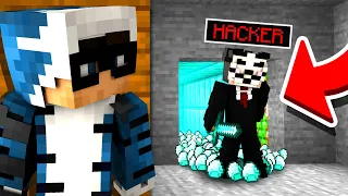 HO TROVATO LA BASE SEGRETA DI UN HACKER SU MINECRAFT - ITA