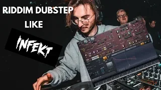 How to make Riddim Bass like INFEKT in Harmor + Preset