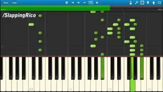 Jackfilms (aSongScout arr), Censored song - Piano - Synthesia