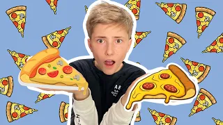 We Tried Every PIZZA CHALLENGE! 🍕  (WHO CAN NAME THE MOST)