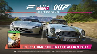 Видео Forza Horizon 4   Best of Bond Car Pack