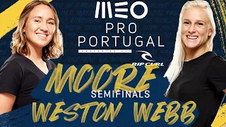 Carissa Moore vs. Tatiana Weston-Webb MEO Pro Portugal - Semifinals Heat Replay