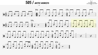 How to Play 505 - Arctic Monkeys 🥁