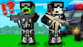 Mikey and JJ Became FBI in Minecraft - Maizen