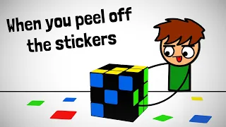 When You Peel Off The Stickers | Cubeorithms