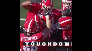 🚨JORDAN DAVIS TOUCHDOWN FOR GEORGIA 🚨| #shorts