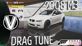 Forza Horizon 5 | 2008 BMW M3 Drag Build *Its A Beast* (Forza Horizon 5 Guides)