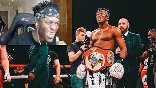 REACTING TO THE KSI WELLER FIGHT