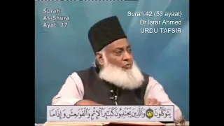 Surah 42 Ayat 36 Surah Shura Dr Israr Ahmed Urdu
