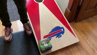 Cornhole How I Found My Stance And Bag Grip #cornhole