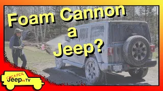 Foam Cannon Jeep Wash