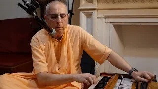 H.H. Niranjana Swami, Boston, Hare Krishna Kirtan 1,  1/1/2019