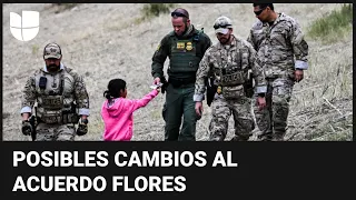 ¿Cómo se verían afectados los niños migrantes no acompañados si se modifica el Acuerdo Flores?