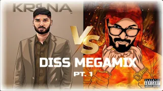 KRSNA VS EMIWAY DISS MEGAMIX | EXTREME MEGAMIX NO. 1 | RAGE'S MASHUP