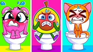 Poo Poo Story | Potty Training Songs 😅🚽+More Best Funny Songs and Educational Cartoons for Kids