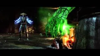 Mortal Kombat X - Raiden vs Ermac all interactions (intros)